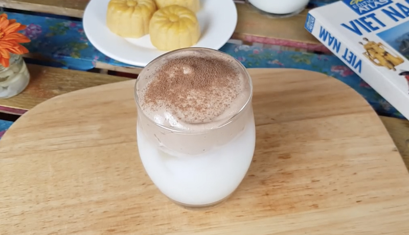 Thành phẩm dalgona milo