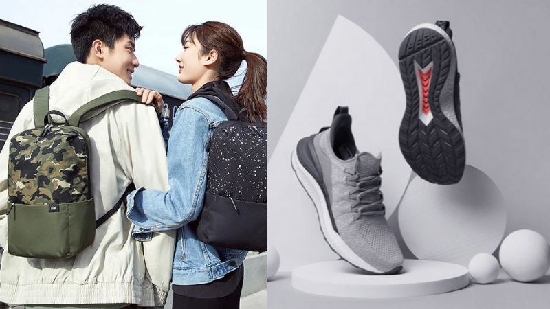 Mi Backpack và Mijia Sneakers 4 Mi Backpack và Mijia Sneakers 4
