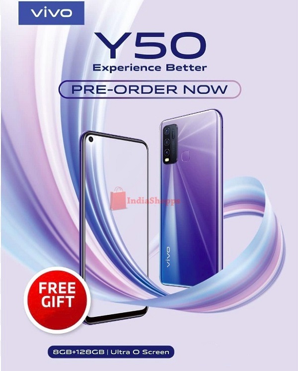 Vivo Y50 bất ngờ xuất hiện trong poster quảng cáo