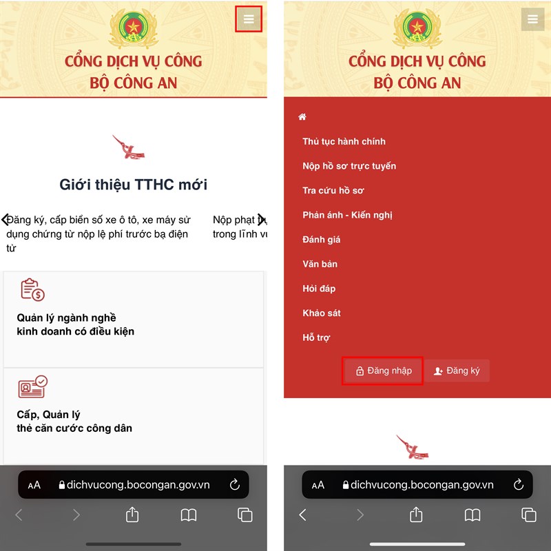 Cách nộp phạt vi phạm giao thông online