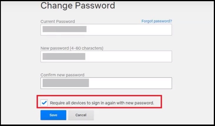 Hướng dẫn cách thay đổi mật khẩu Netflix đơn giản nhất