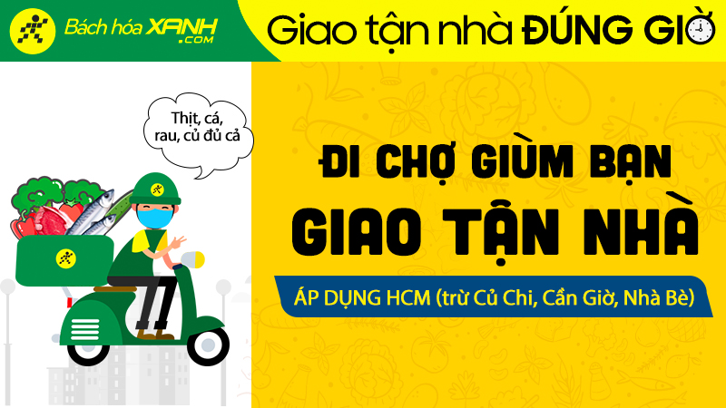 Đi chợ giùm bạn - giao hàng tận nơi Đi chợ giùm bạn - giao hàng tận nơi