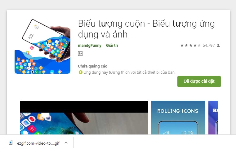 Điện thoại của bạn sẽ thú vị hơn với ứng dụng Icon Rolling