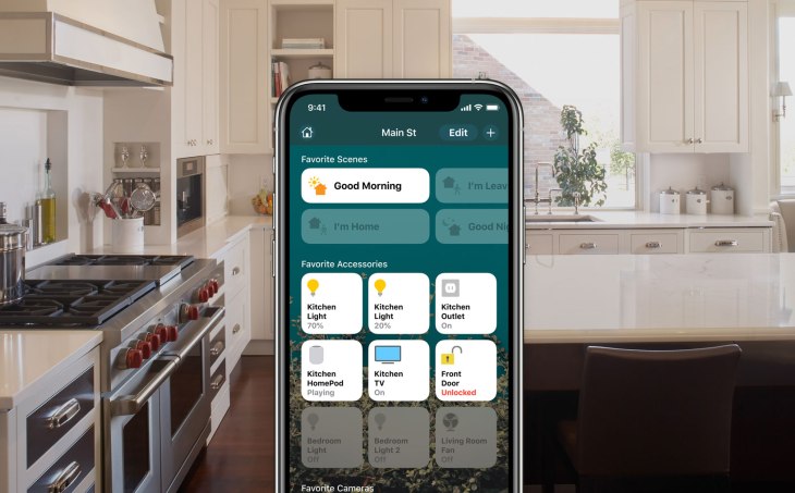 Các tính năng nhà thông minh Apple HomeKit