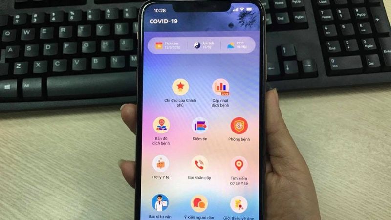 ứng dụng COVID-19 ứng dụng COVID-19