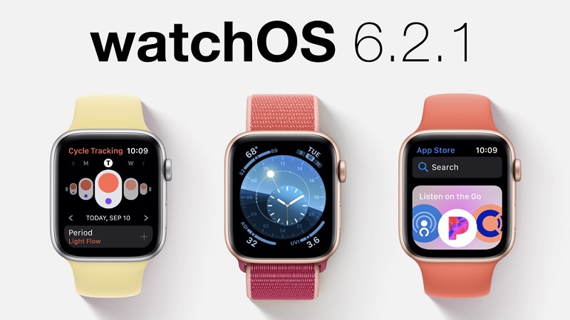 Apple phát hành watchOS 6.2.1 và bản cập nhật bổ sung của macOS 10.15.4