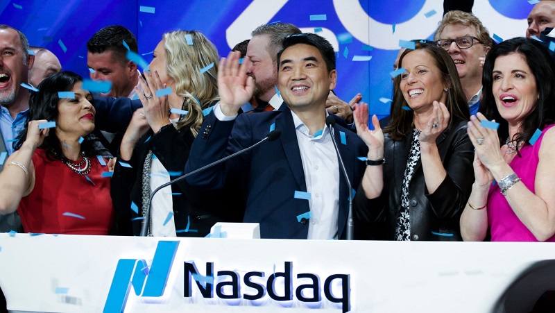 CEO Zoom, ông Eric Yuan cùng các cộng sự CEO Zoom, ông Eric Yuan cùng các cộng sự