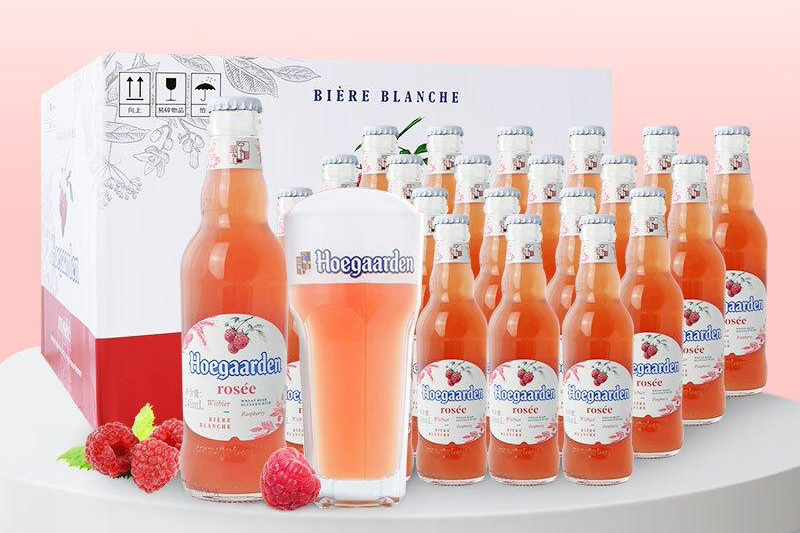Bia Hoegaarden Rosée