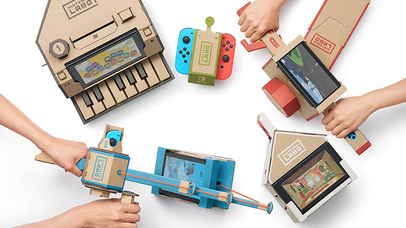 Bộ đồ chơi Nintendo Labo độc đáo trên máy Switch