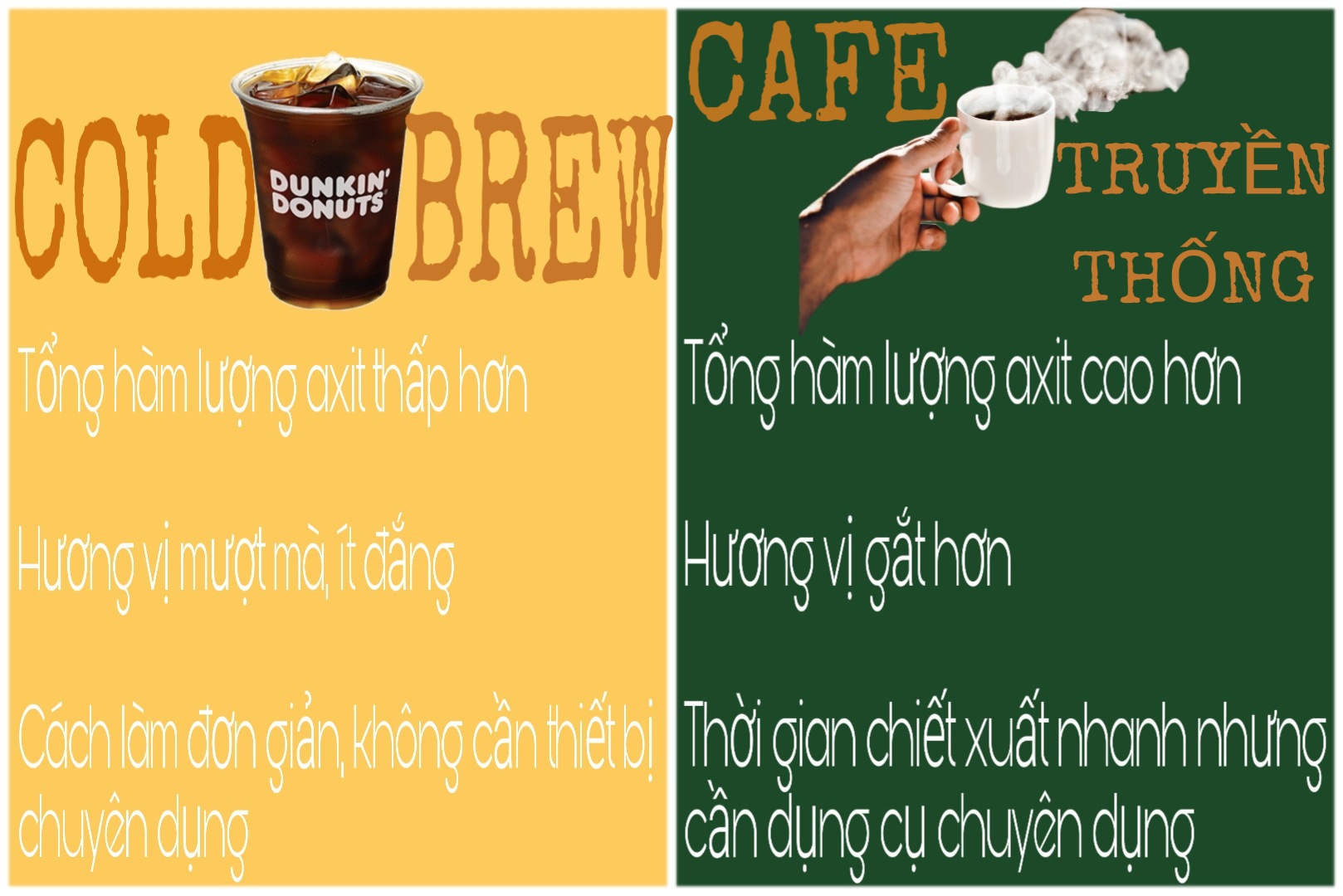 Lý do bạn nên chọn Cold Brew thay vì cà phê được pha theo cách truyền thống