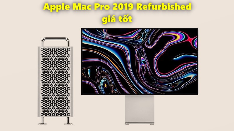 Bạn nào đang tính mua Mac Pro 2019 giá tốt thì vào xem giá Refurbished mà Apple vừa niêm yết nè, rẻ hơn máy mới 15%