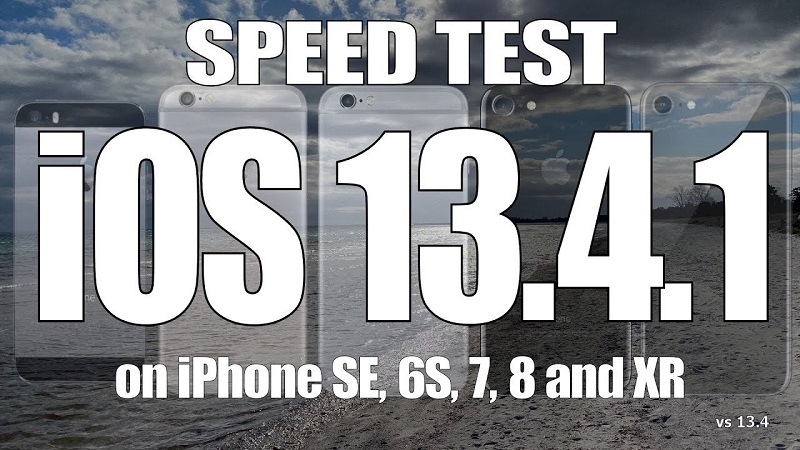 Speedtest iOS 13.4.1 vs iOS 13.4