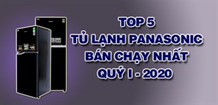 Top 5 Tủ lạnh Panasonic bán chạy nhất quý I - 2020 tại Điện máy XANH