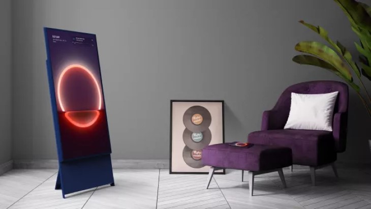 Tivi có thể xoay dọc The Sero của Samsung