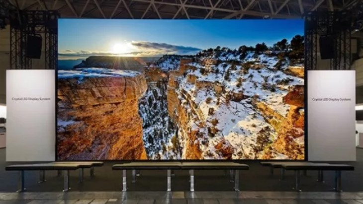 Tivi Crystal LED siêu lớn của Sony
