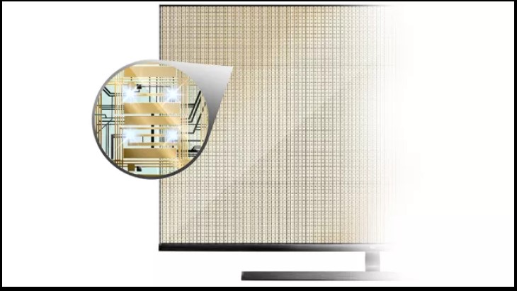 Tivi LED mini 8K Vidrian của TCL