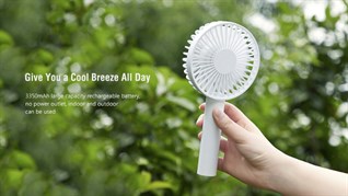 Xiaomi ra mắt quạt mini cầm tay ZMI, pin sử dụng 12 giờ, giá từ 165,000 đồng
