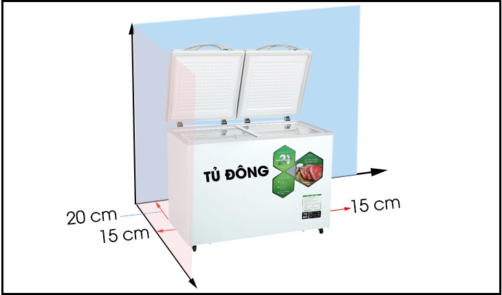 Cách di chuyển và đặt tủ đông