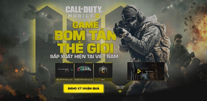 Cách tải sớm game Call Of Duty: Mobile VN