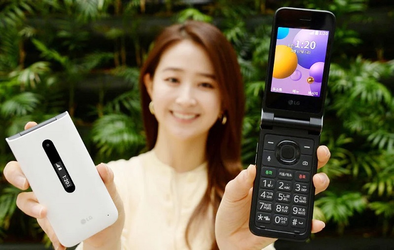 LG ra mắt điện thoại nắp gập LG Folder 2 LG ra mắt điện thoại nắp gập LG Folder 2