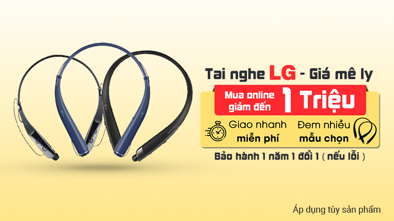 Tai nghe LG giảm giá