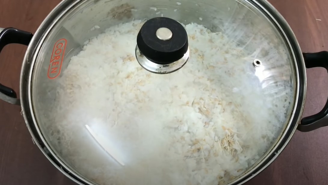 Bước 5 Ủ mầm thóc và gạo nếp Kẹo mạch nha
