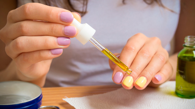 Use cuticle oil daily