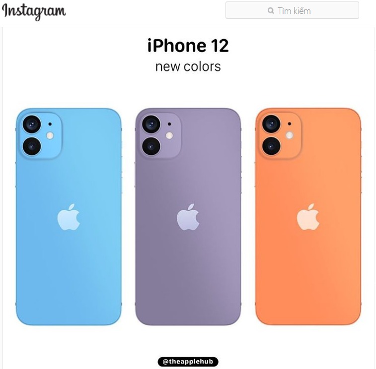 Các phiên bản màu mới của iPhone 12 đây sao? Trẻ trung - sang chảnh - thời thượng, chỉ có thể là Apple!