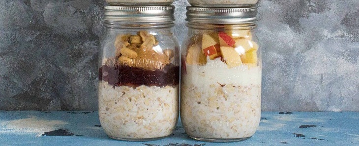 Cách làm overnight oats truyền thống