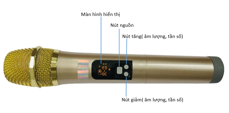 Thay đổi tần số Micro loa karaoke Jammy AM4218