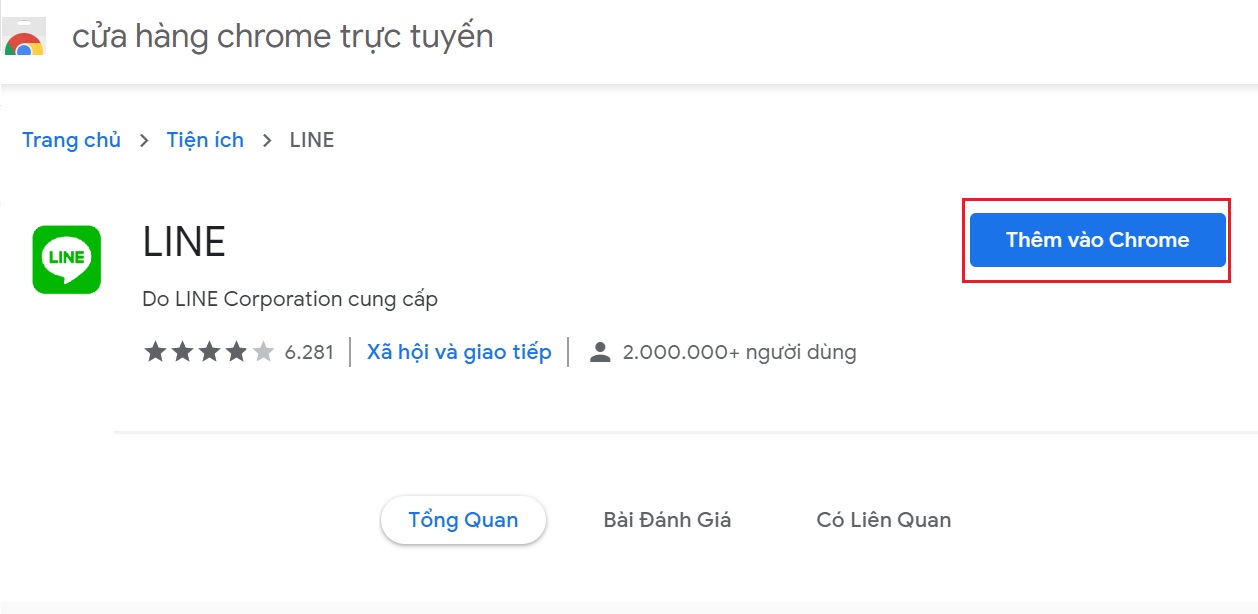 Để tải Line trên Windows bản Microsoft Store bạn truy cập Tại đây.