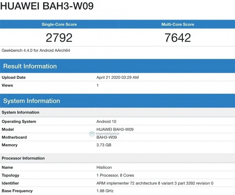 Huawei MatePad 5G và MatePad M6 Lite lộ thông số cấu hình