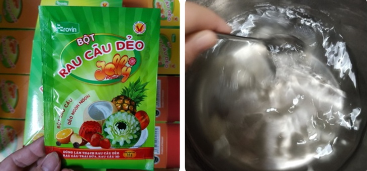 Bước 4 Làm vỏ bánh Bánh cuốn keto