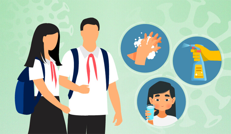 Những việc cần làm khi trẻ sốt, ho, khó thở ở trường học được Bộ Y Tế khuyến cáo