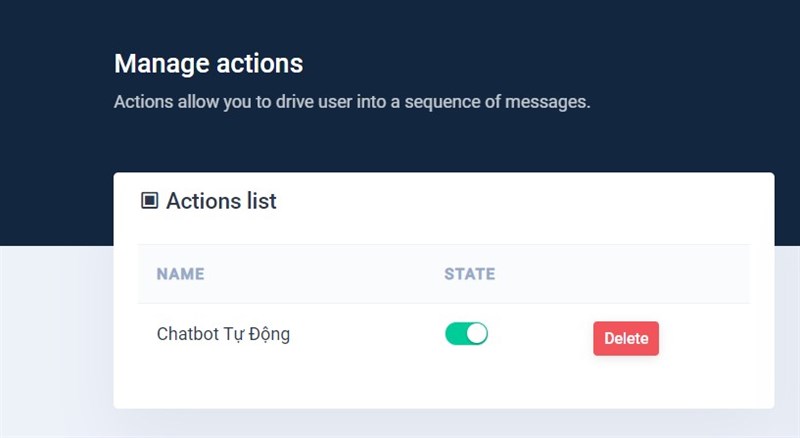 Tạo chatbot Facebook