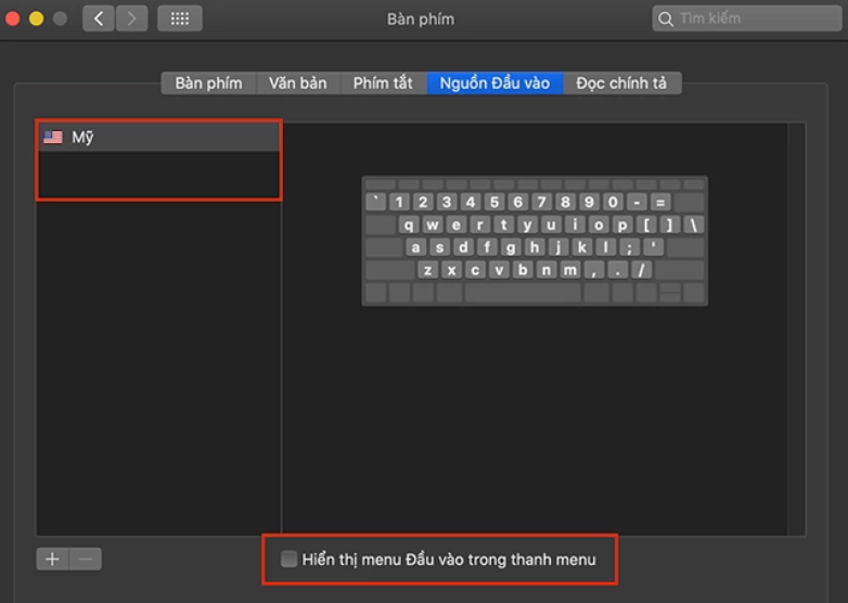 Cách khắc phục lỗi mất chữ, nhảy ký tự khi gõ tiếng Việt trên MacBook đơn giản, nhanh chóng > tắt Hiển thị menu đầu vào