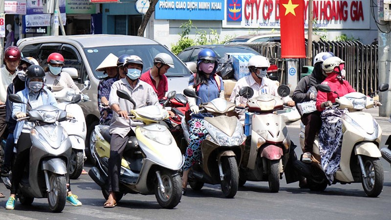 Hôm nay, TP. Hồ Chí Minh có chỉ số UV ở mức 12 mức cực kỳ nguy hiểm có thể gây ung thư da