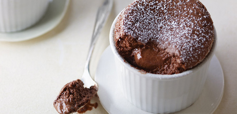 Soufflé chocolate