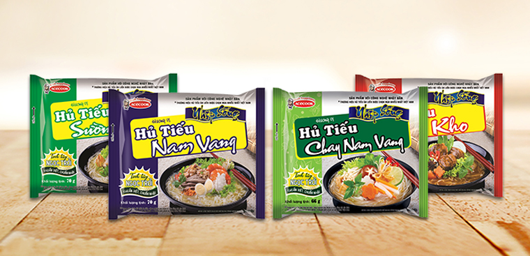 Top 7 thương hiệu hủ tiếu ăn liền