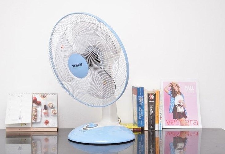 độ nghiêng của cánh quạt 