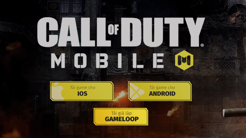 Tải Call Of Duty giả lập Gameloop