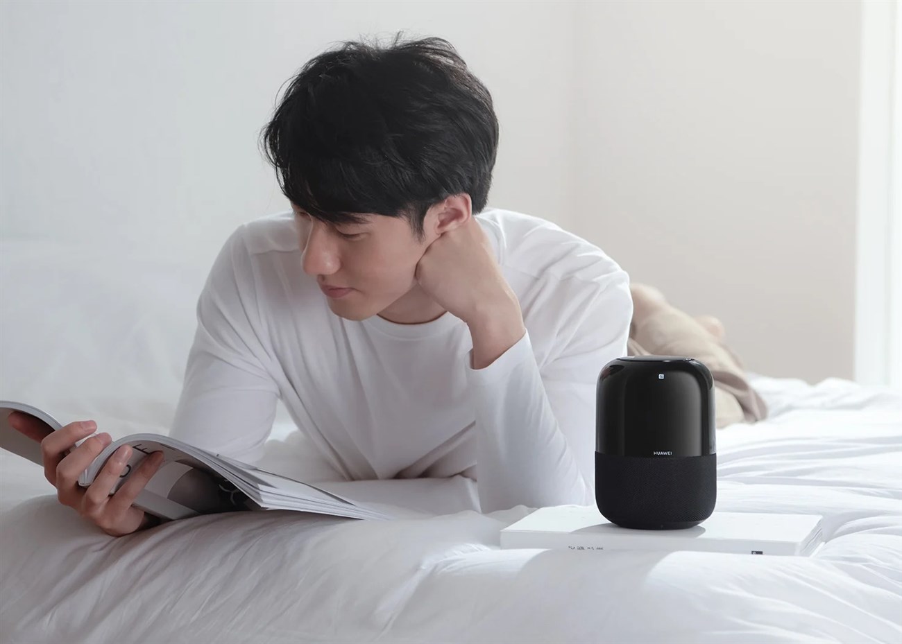 Huawei ra mắt loa thông minh AI Speaker 2: Pin 5 tiếng, 3 loa, giá 1.3 triệu đồng > Loa thông minh Huawei AI Speaker 2