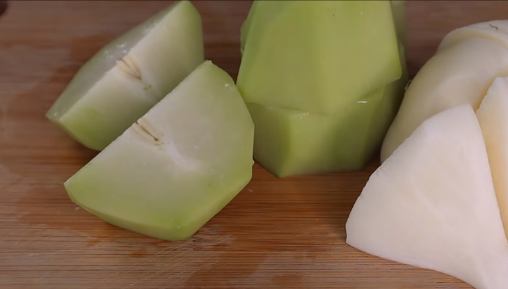 Bước 1 Sơ chế nguyên liệu Phở chay