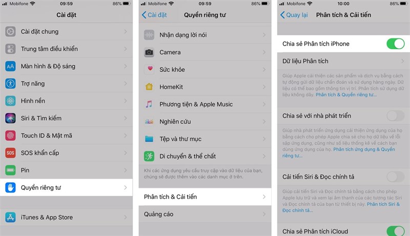 Đo chu kỳ sạc pin iPhone