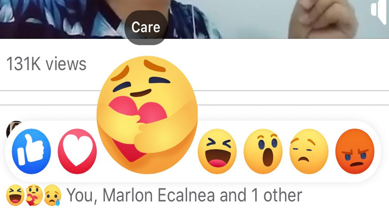 Cách để có biểu tượng cảm xúc mới 'Thương thương' trên Facebook Cách để có biểu tượng cảm xúc mới 'Thương thương' trên Facebook