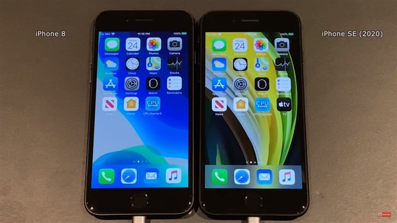 iPhone SE 2020 có thời lượng pin tốt hơn iPhone 8 iPhone SE 2020 có thời lượng pin tốt hơn iPhone 8