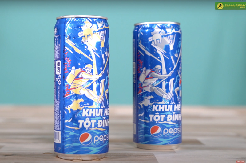 pepsi đổi màu