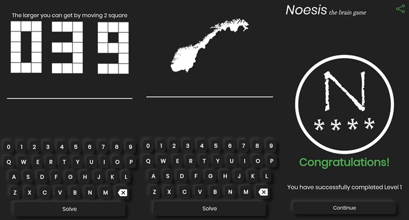 Noesis: the brain game