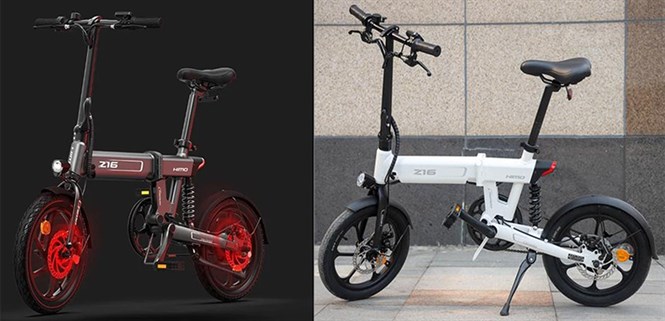 Trên tay xe đạp điện HIMO Z16 của Xiaomi, thiết kế gập tiện lợi, chạy được tới 80km
