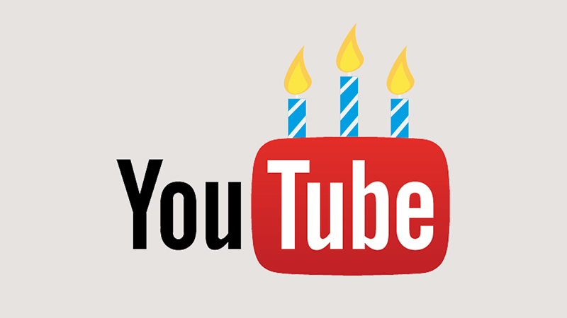 Sinh nhật 15 tuổi YouTube Sinh nhật 15 tuổi YouTube